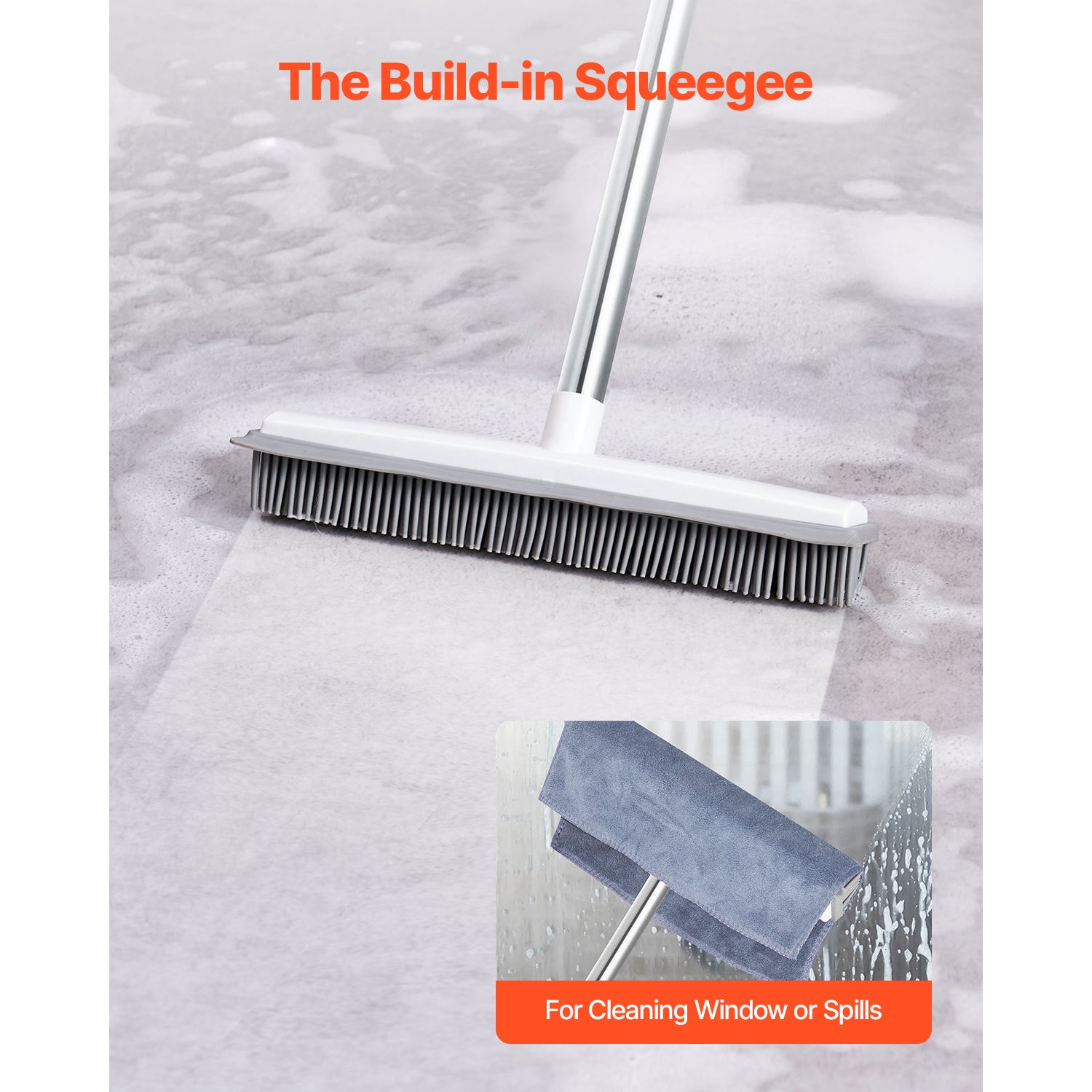 Adjustable Pet Hair Removal Broom