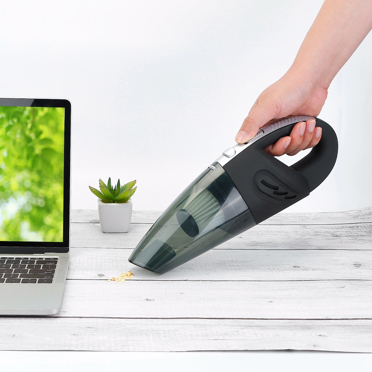 Cordless Handheld Car Vacuum (Strong Suction)