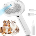 3-in-1 Pet Steam Brush for Cats & Dogs