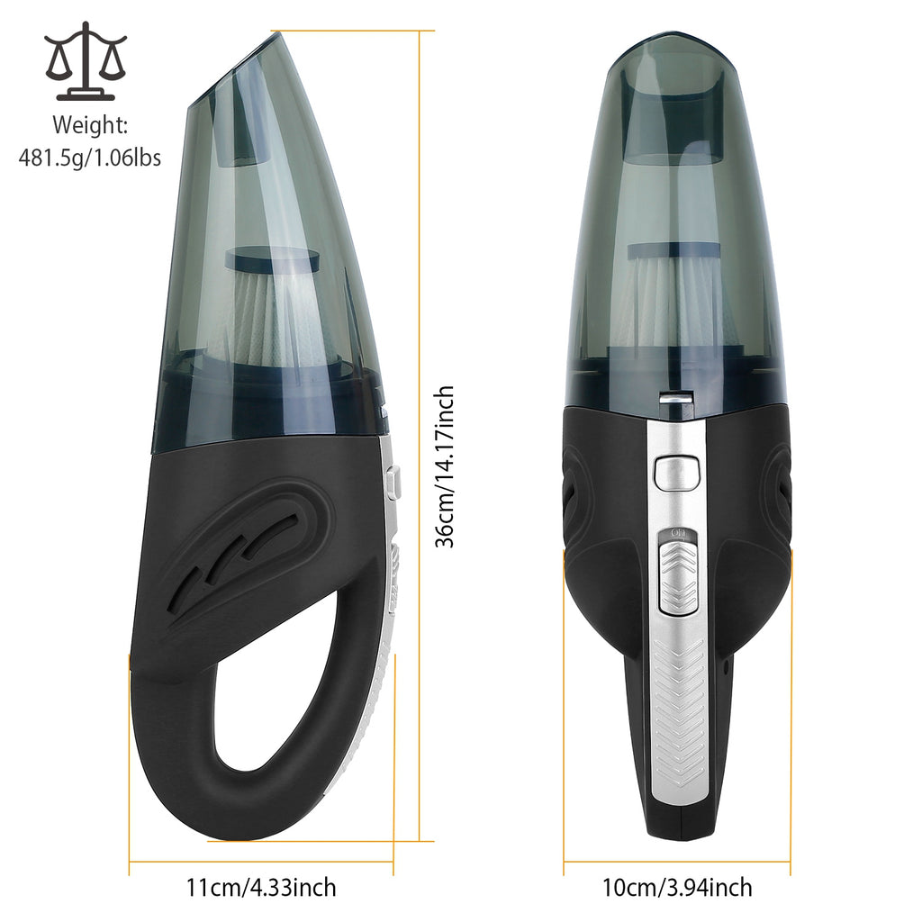 Cordless Handheld Car Vacuum (Strong Suction)