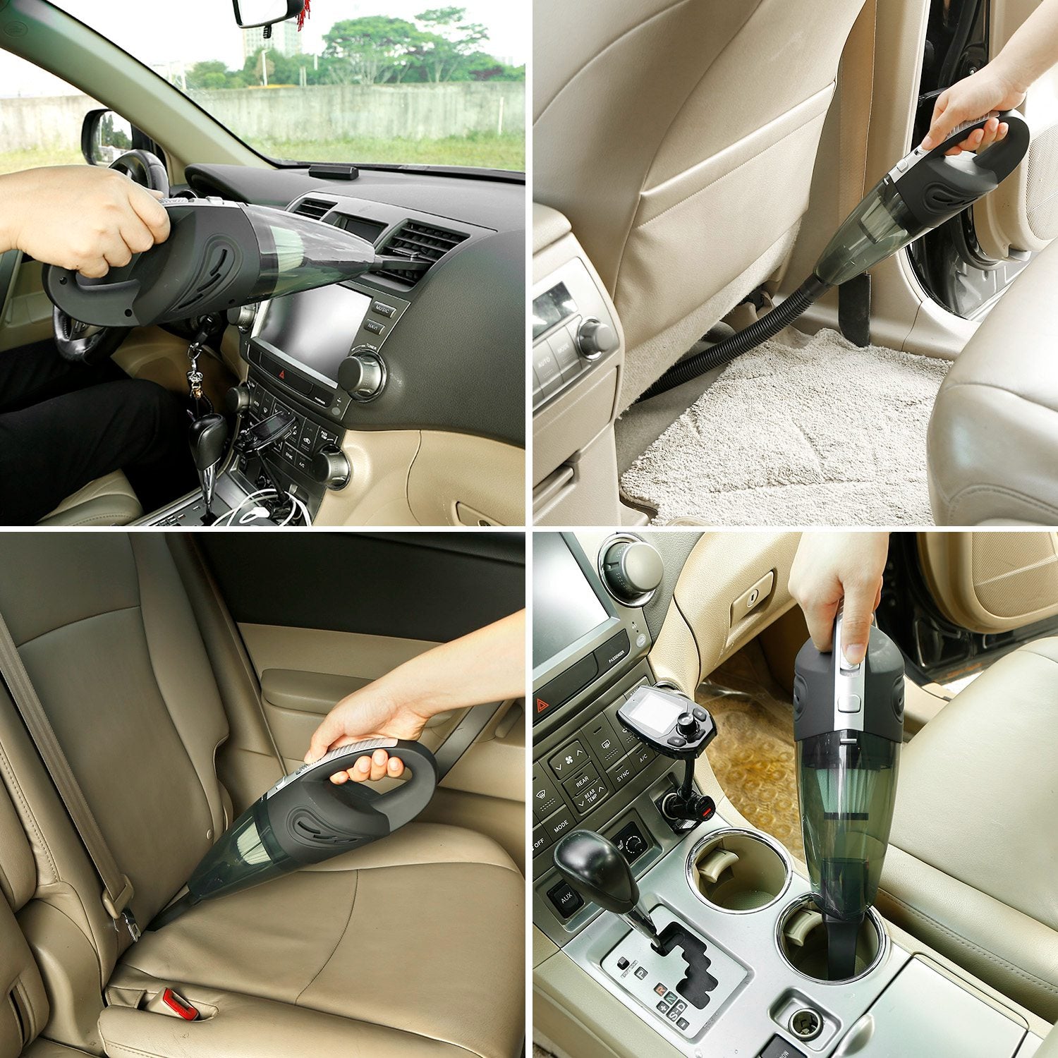 Cordless Handheld Car Vacuum (Strong Suction)